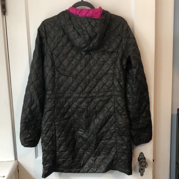 Northface Thermoball Long Jacket Brown/Green - Picture 8 of 16